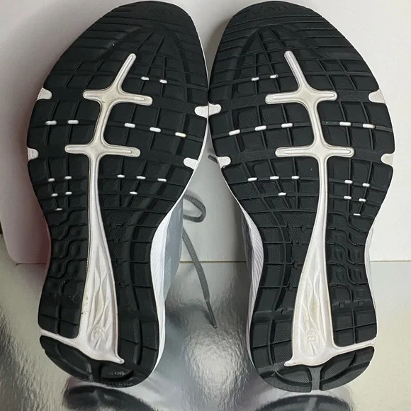 Asics Gel-Excite 7 Women's Gray Mesh Running Shoes - Picture 6 of 7